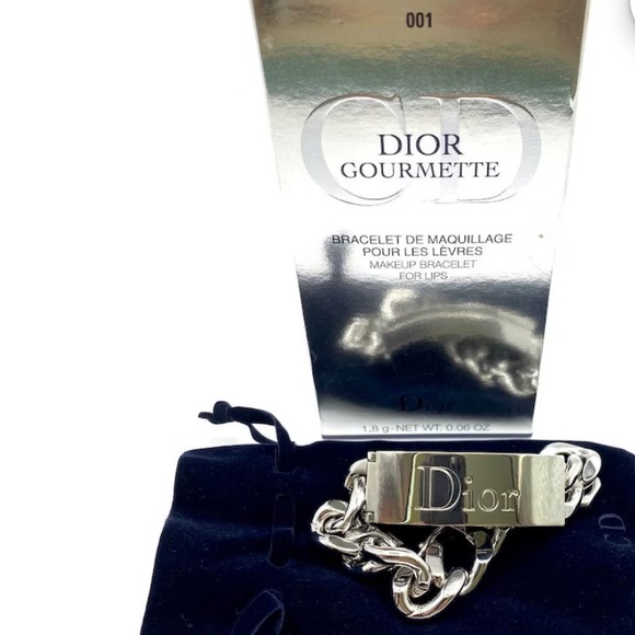 DIOR Authentic Dior Silver Hidden Lip Gloss Rare Collectible - Picture 1 of 9